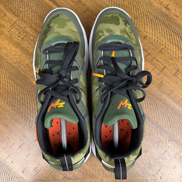 Nike Air Jordan Shoes Mens 11.5 NFH Bayou Boys Zion Williamson Camo Sneakers - Picture 5 of 9